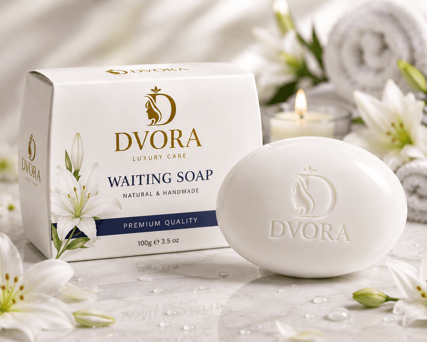 DVORA Whiting Soap
